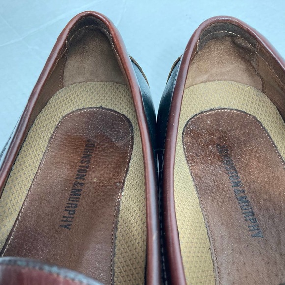 Johnston & Murphy Leather Kiltie Tassel Loafers - Picture 8 of 12